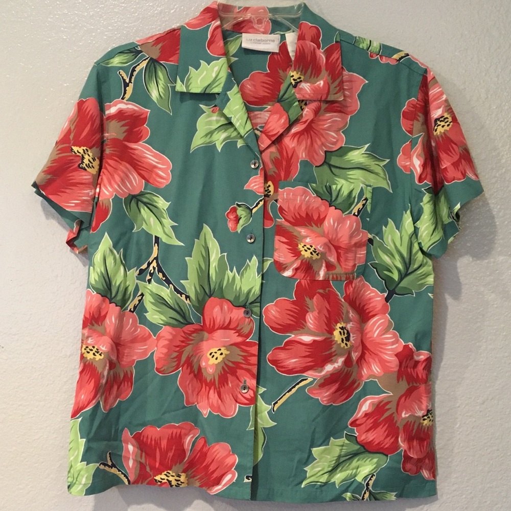 🌷4/$15 Liz Claiborne Blouse Size S